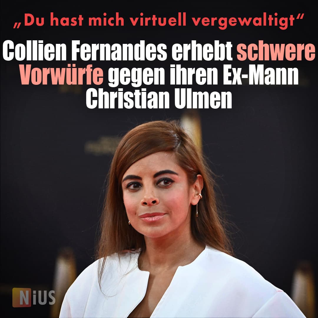 „Du hast mich virtuell vergewaltigt“: Collien Fernandes erhebt schwere Vorwürfe gegen ihren Ex-Mann Christian Ulmen