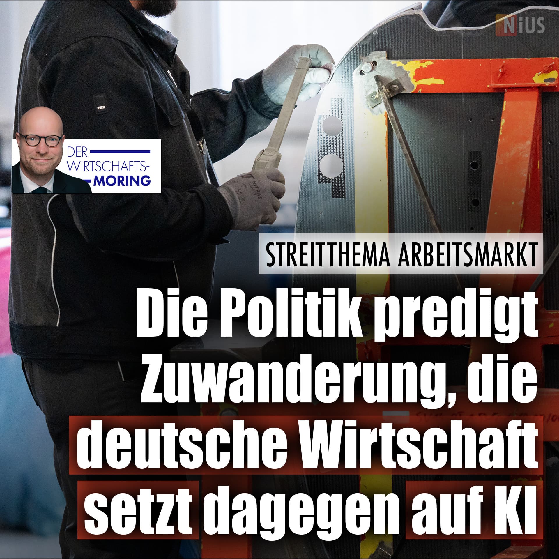 Streitthema Arbeitsmarkt: Die Politik predigt Zuwanderung, die deutsche Wirtschaft setzt dagegen auf KI