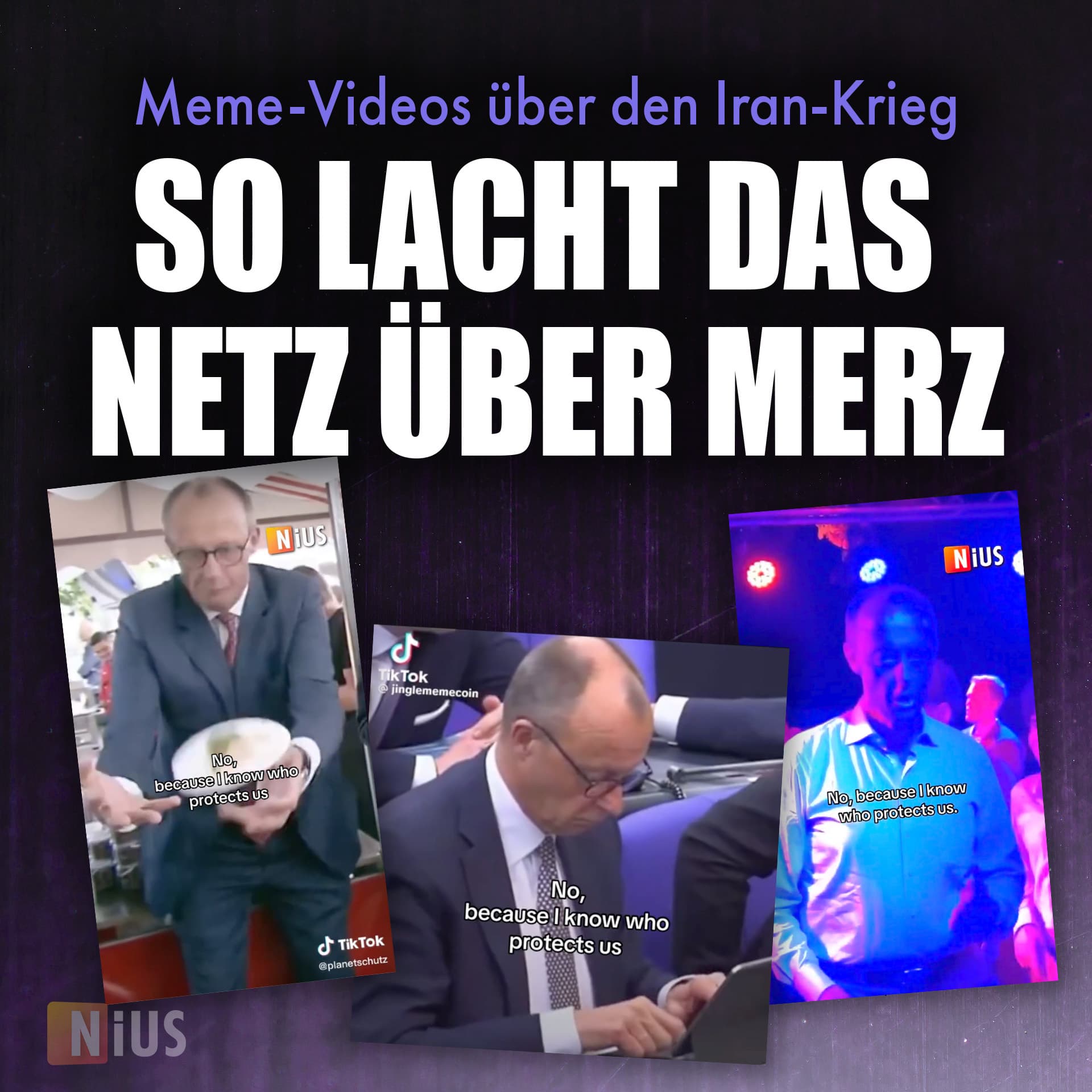 Meme-Videos über den Iran-Krieg: So lacht das Netz über Merz