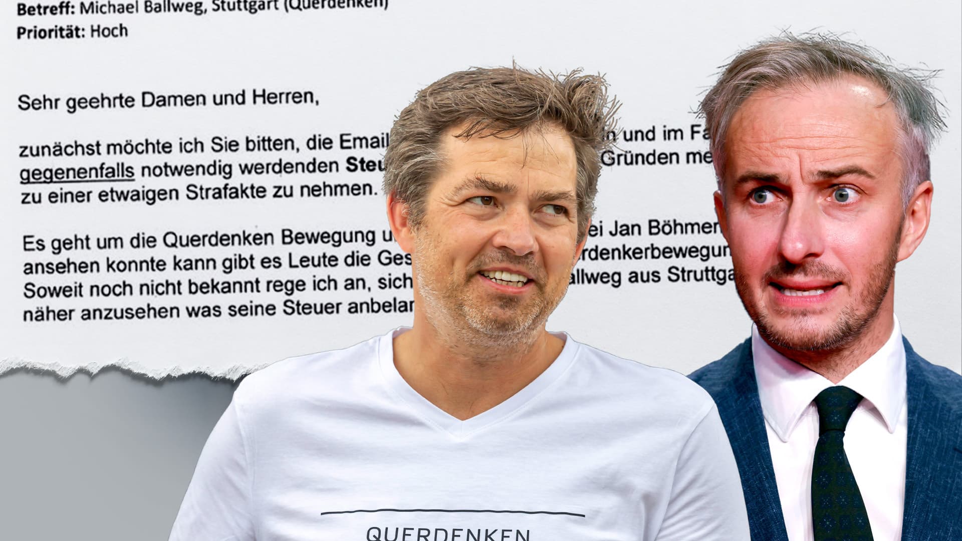 Der Beweis aus den Gerichtakten: Die Hatz auf Ballweg begann mit Böhmermann