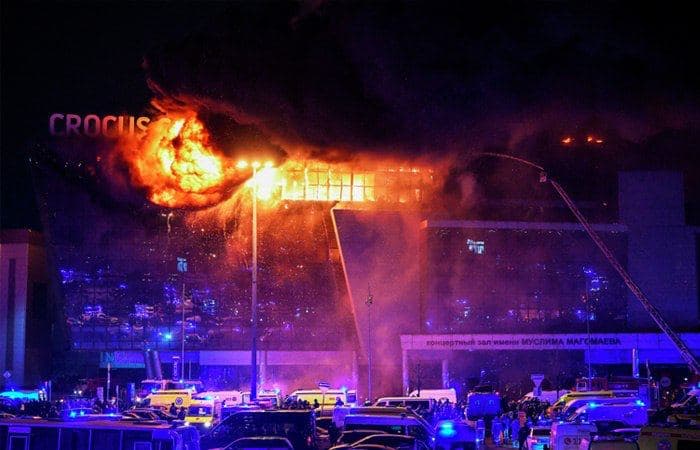 Terror in Moskau: Mindestens 40 Tote und 4 Schützen