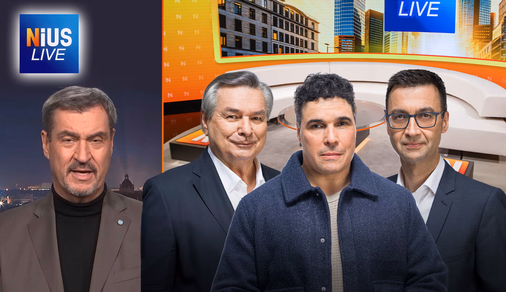 Das war NIUS Live am Montag: Söders Frontalangriff auf Merz’ Rente