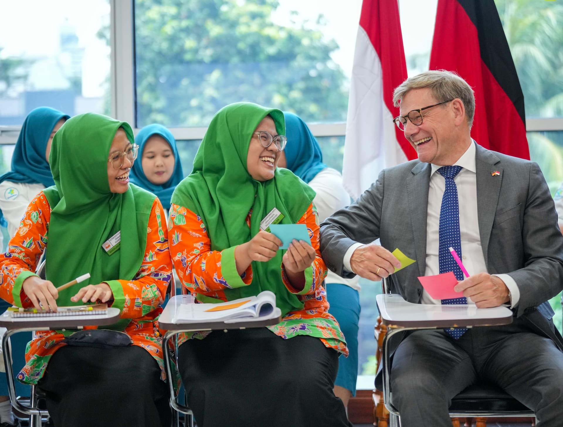 In Indonesien wirbt Wadephul für muslimische Fachkräfte, die gar keine Fachkräfte sind