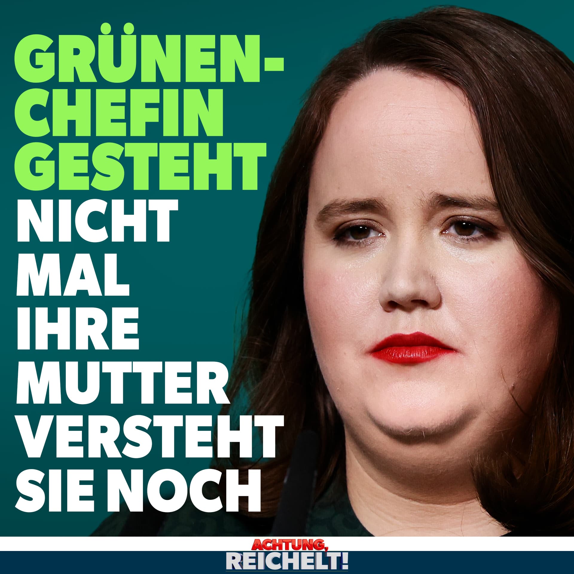 Ricarda Lang gesteht: Nicht mal ihre Mutter versteht die grüne Politik noch