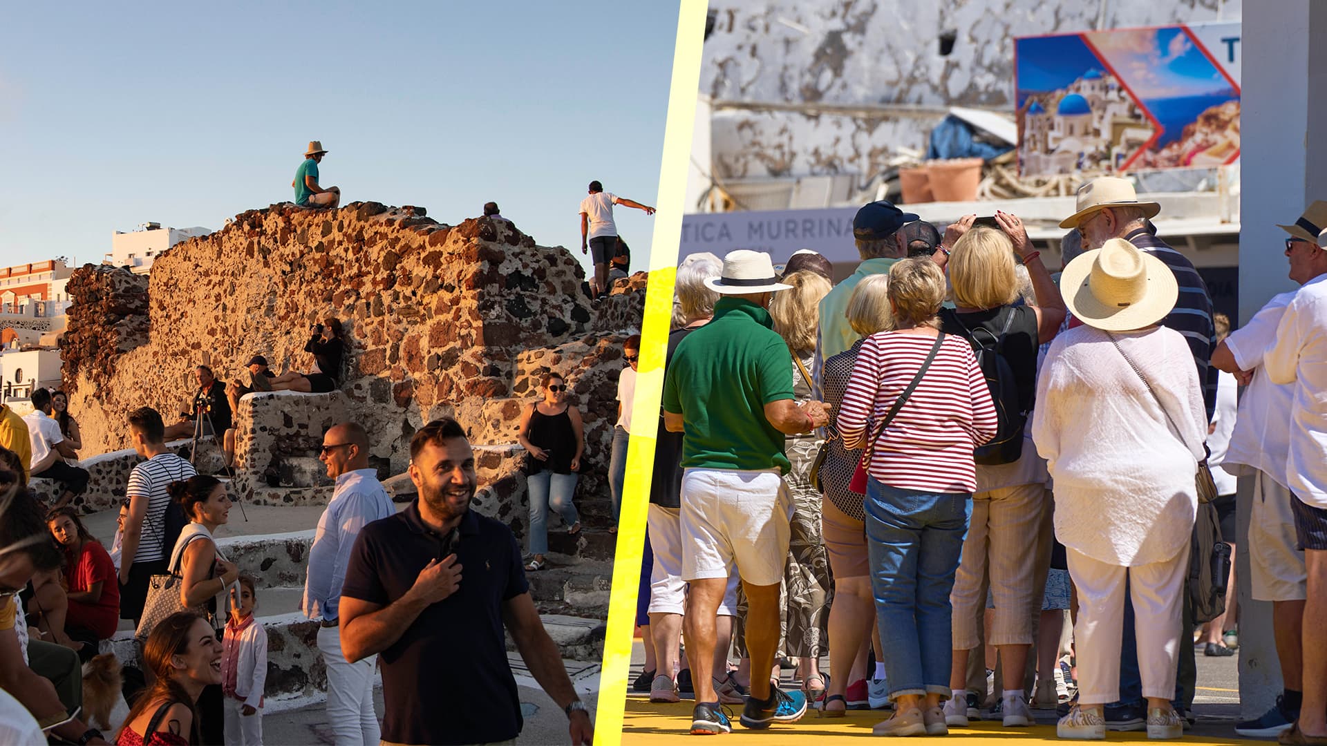 Touristen-Wahnsinn auf Santorini: Insel ruft Lockdown wegen Massenansturm aus