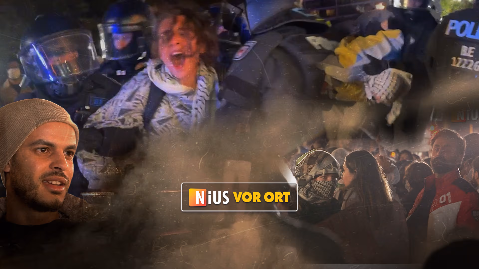 Verbotene Demo in Berlin eskaliert: „Fuck you Israel! Ihr seid Schweinemenschen!“