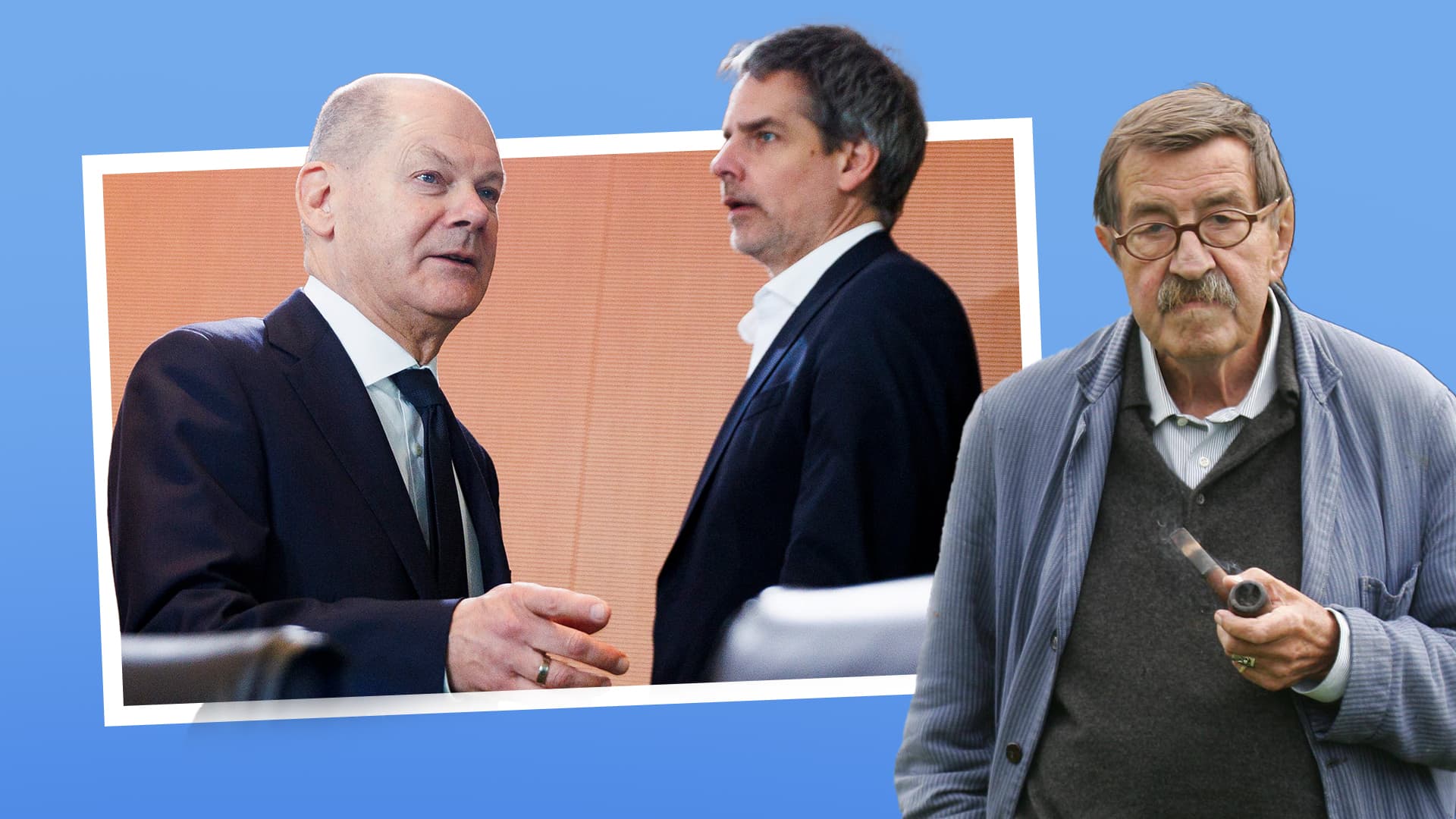Scholz-Sprecher Hebestreit verschenkt in Israel Hommage an SS-Mann und Israel-Hasser Grass