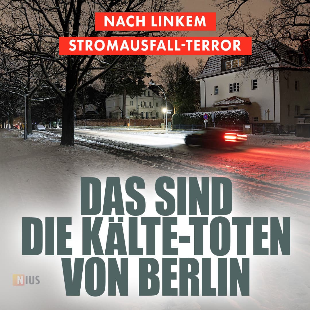 Nach linkem Stromausfall-Terror: Das sind die Kälte-Toten von Berlin