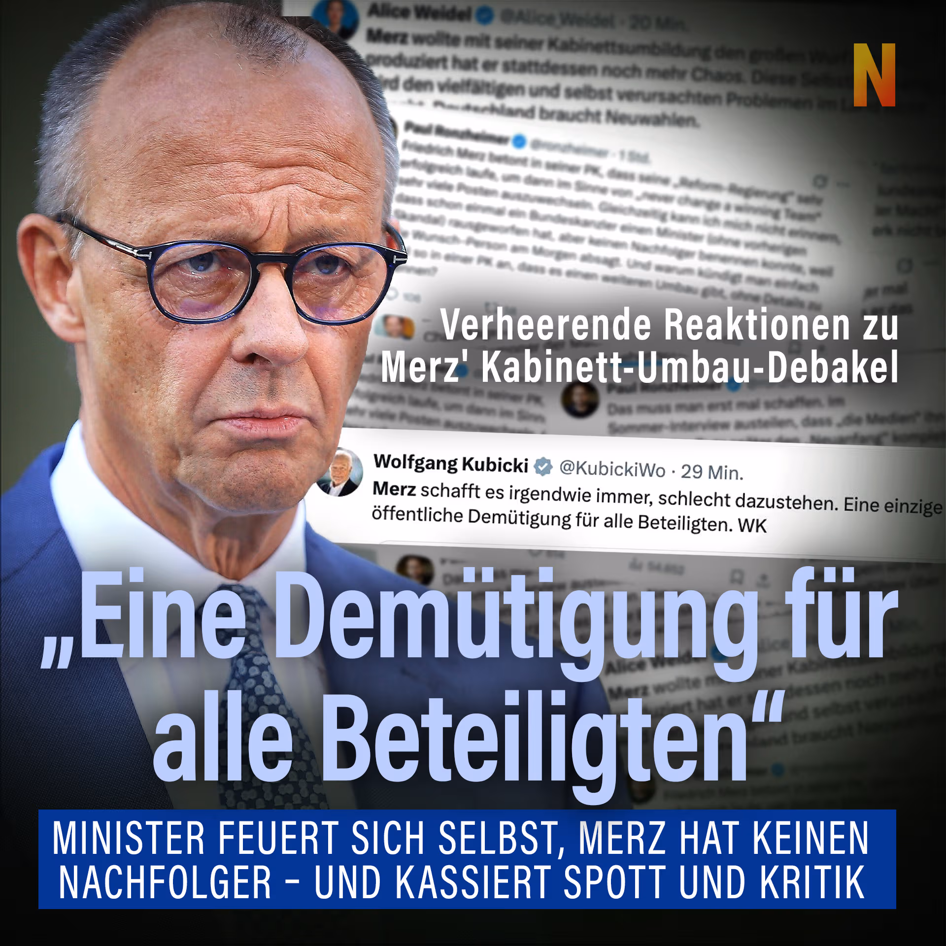 Reaktionen auf Merz’ Kabinett-Debakel: „Eine Demütigung für alle Beteiligten“