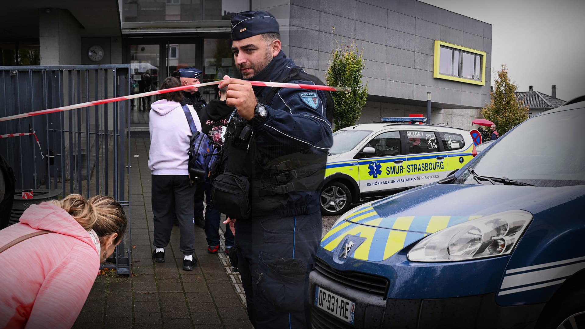 Schüler (14) verletzt Lehrerin (66) im Elsass mit Messer – bei der Festnahme stach sich der Täter in den Hals, Lebensgefahr!