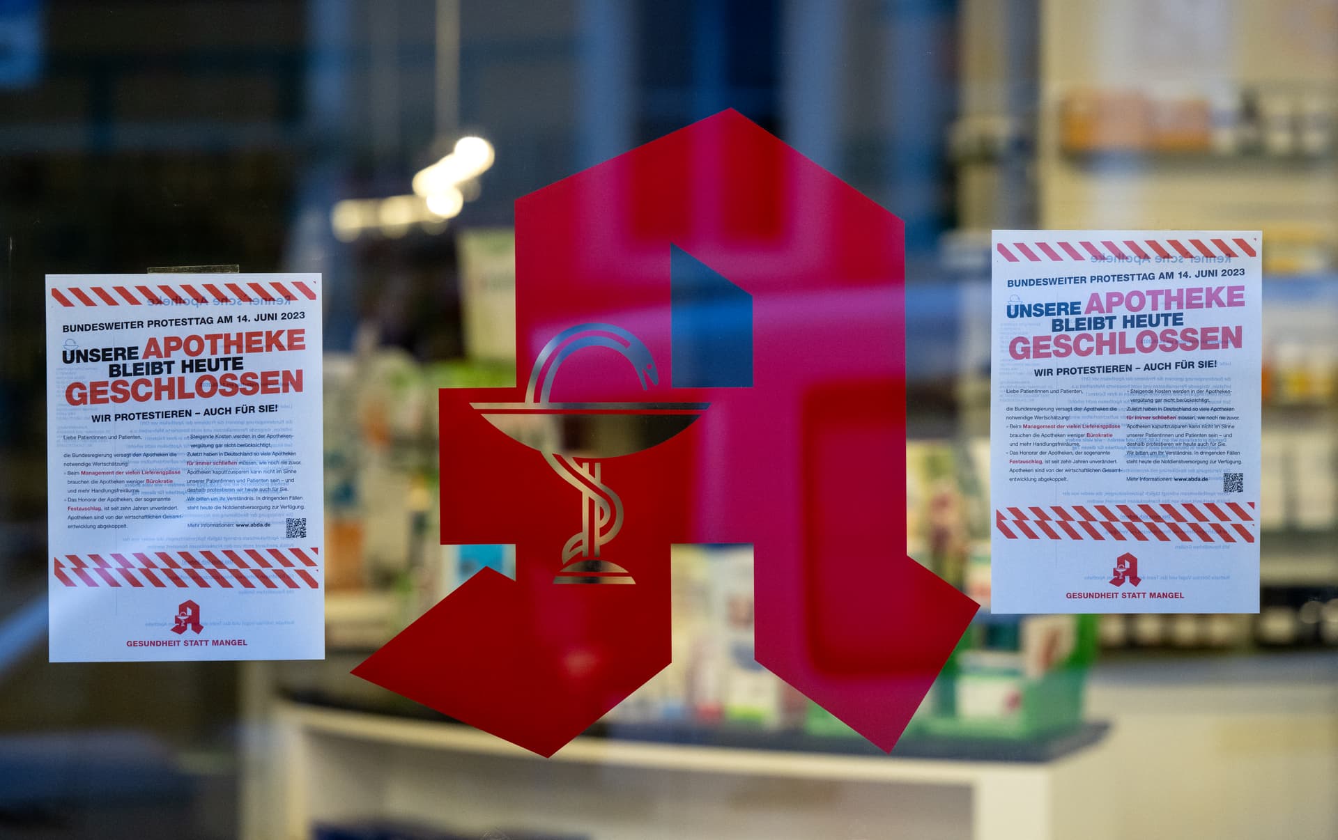 Bundesweiter Protest-Tag: Apotheken bleiben heute zu!