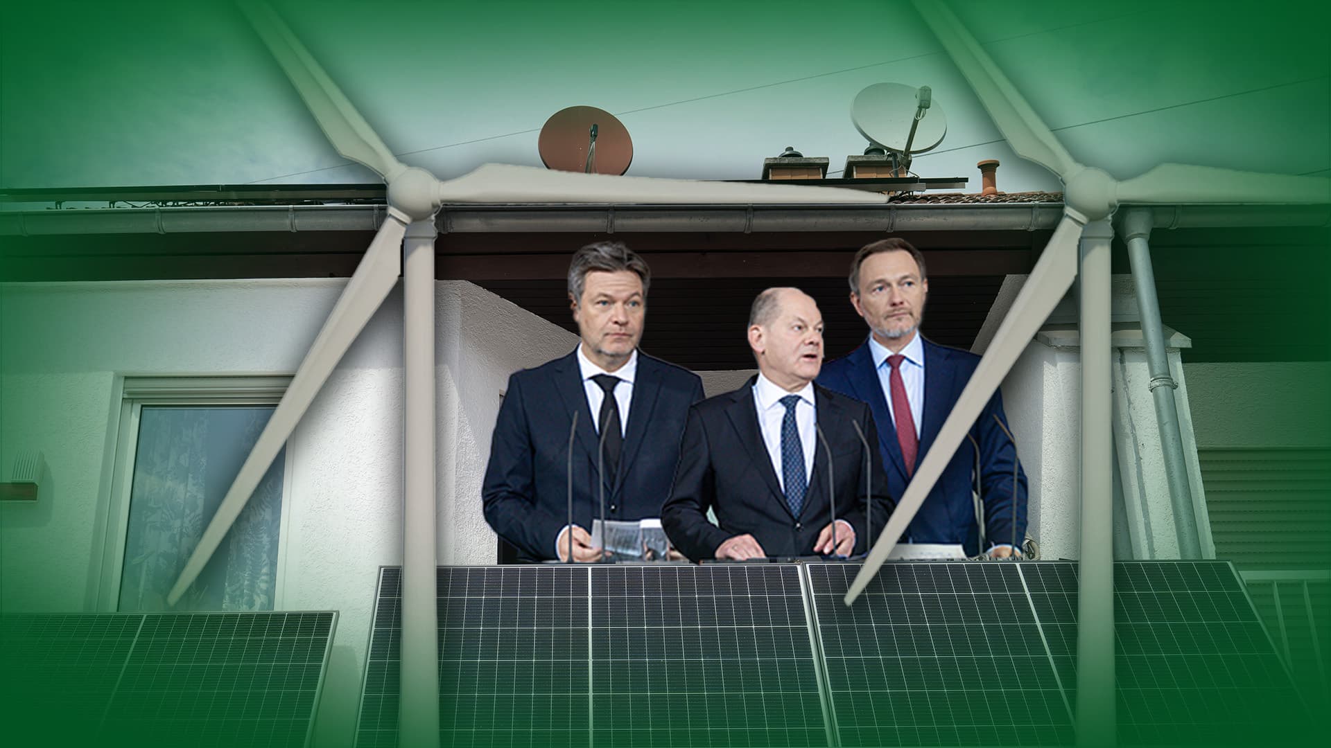 Energie-Bilanz der Regierung: Wind-Flaute und Öl-Heizungs-Boom