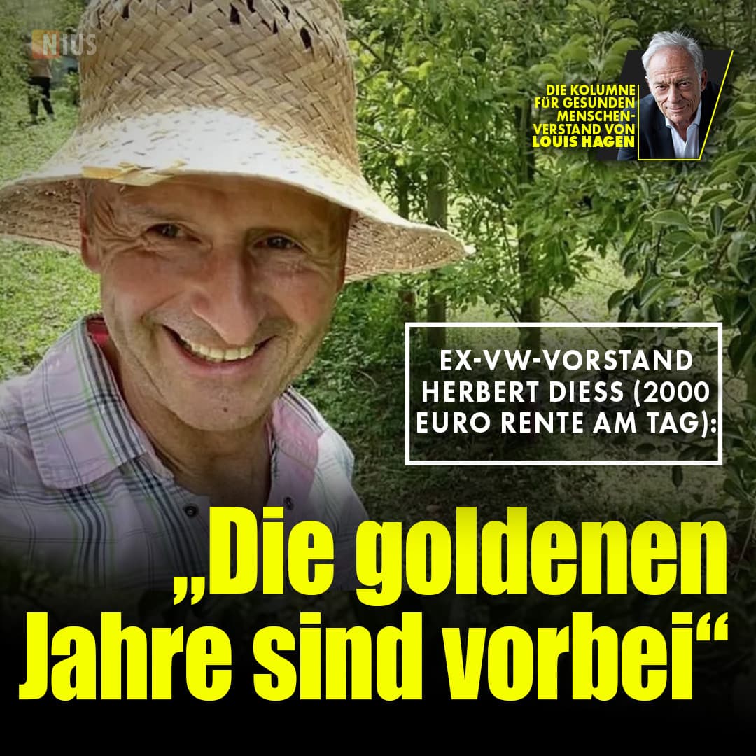 Ex-VW-Vorstand Herbert Diess (2000 Euro Rente am Tag): „Die goldenen Jahre sind vorbei“