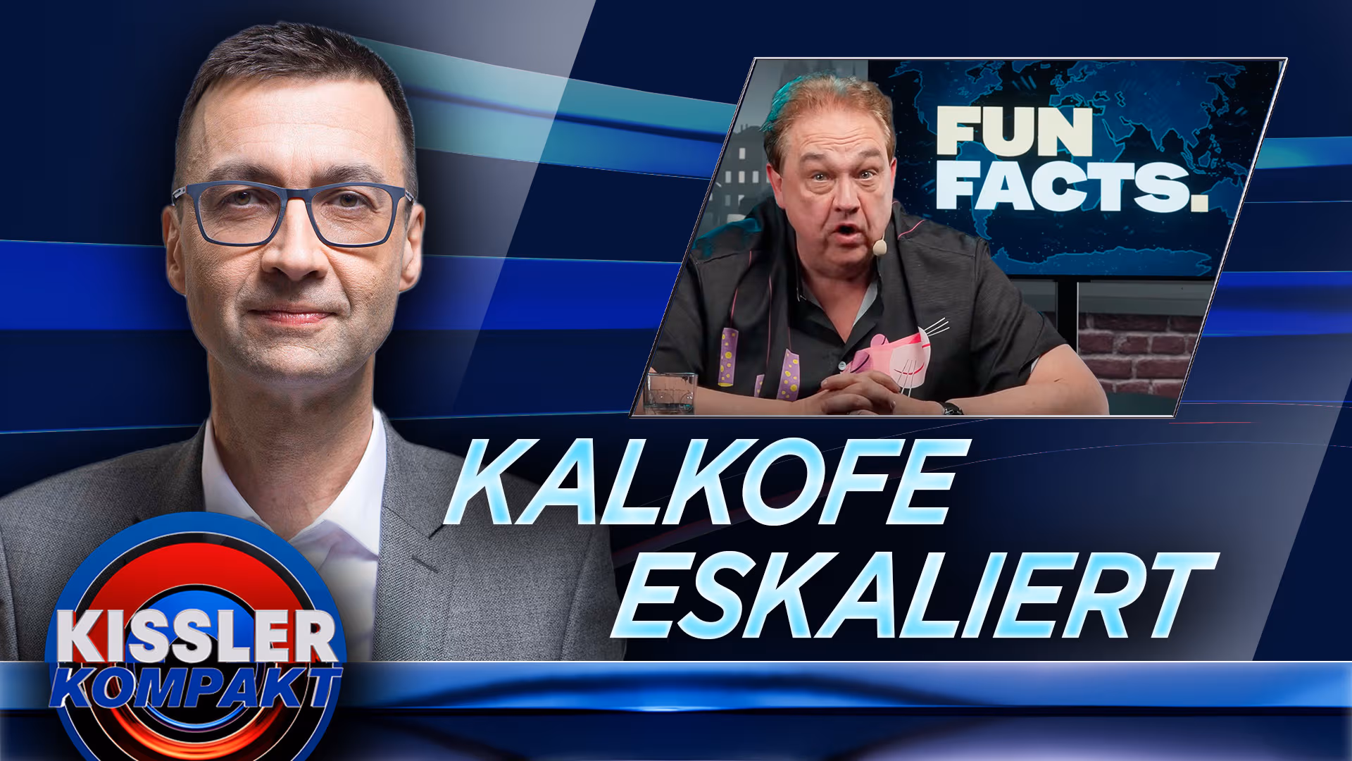 Oliver Kalkofe ekaliert gegen NIUS: Linke Haltung schlägt Fakten | KISSLER Kompakt am 15.6
