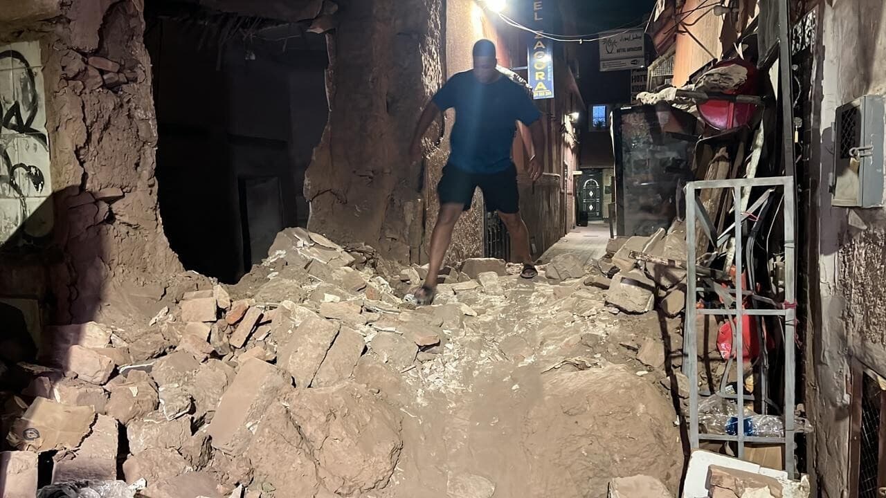 Horror-Erdbeben südlich von Marrakesch: Mehr als 1300 Tote in Marokko