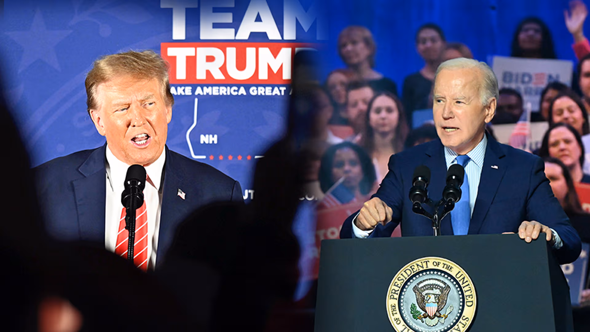 Nach erneutem Vorwahl-Sieg: Jetzt nimmt Trump wieder Biden ins Visier!