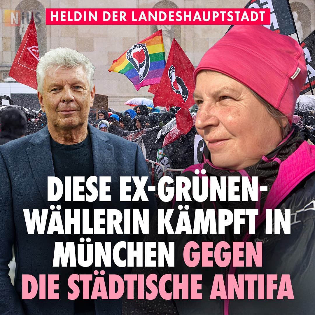 Heldin der Landeshauptstadt: Diese Ex-Grünen-Wählerin kämpft in München gegen die städtische Antifa