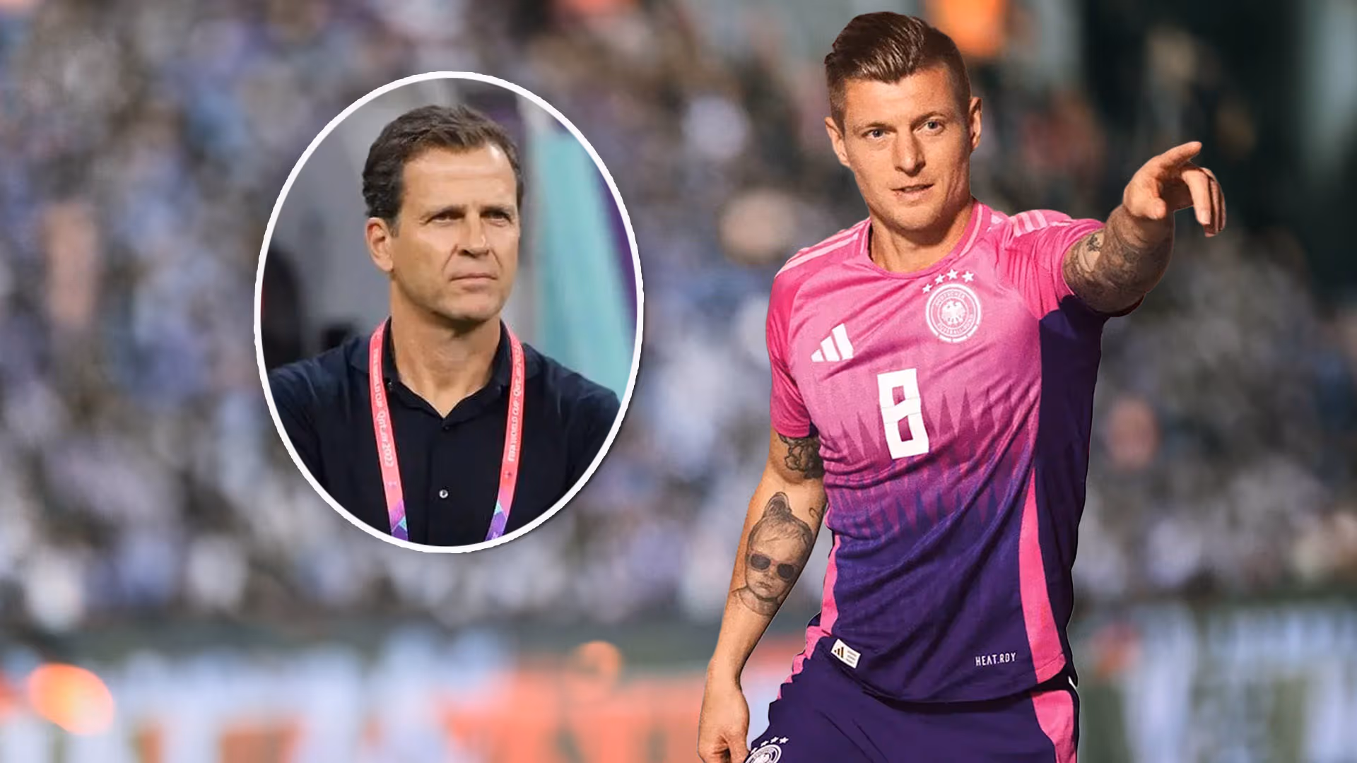 Ex-Manager Bierhoff: Kommerzielle Gründe für pinkfarbenes Trikot