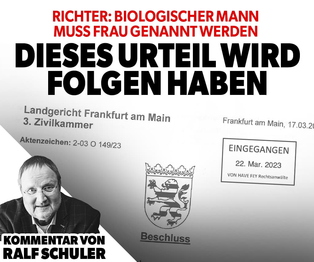 Strafe fürs „Missgendern“: Dieses Urteil wird Folgen haben