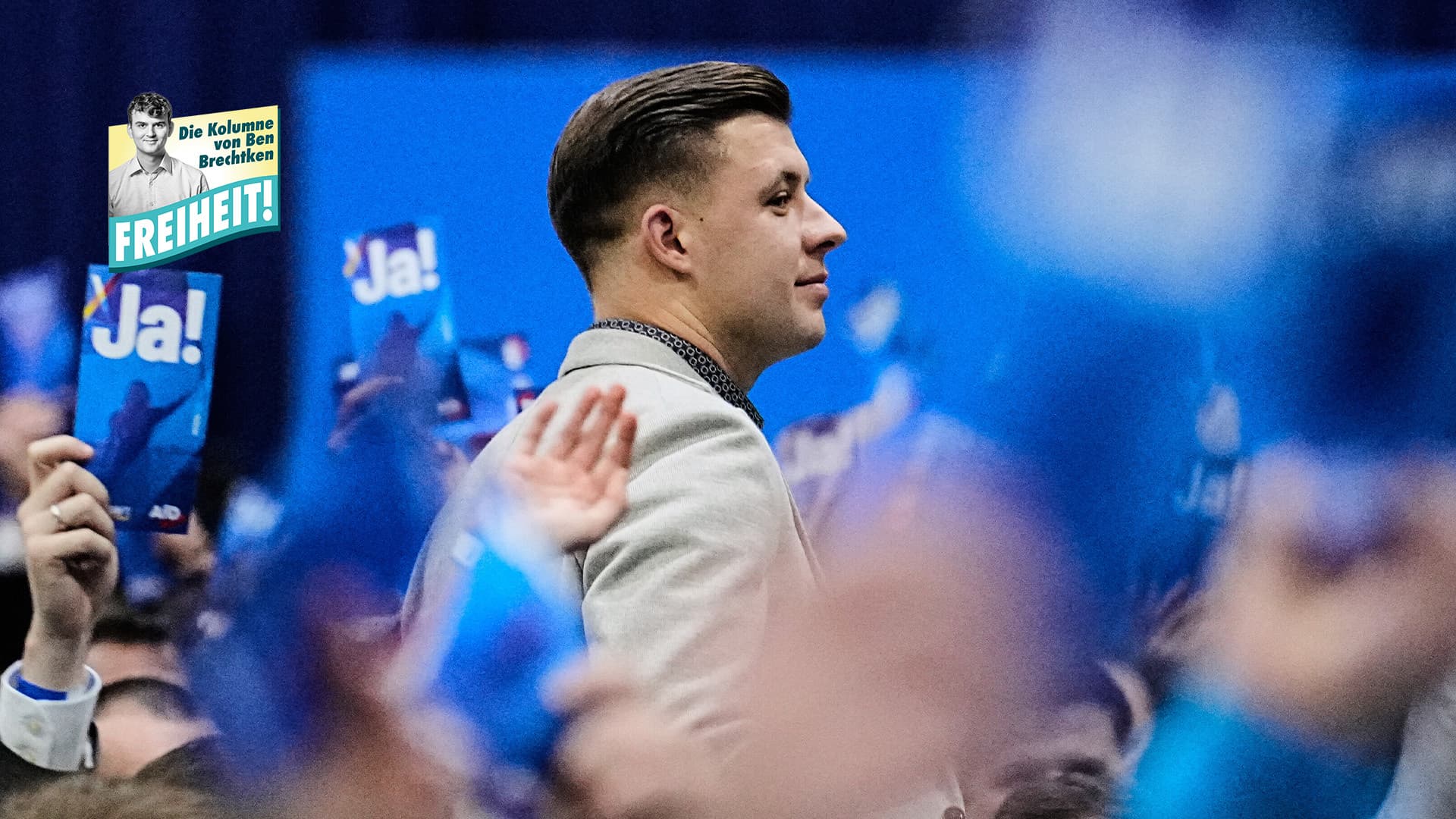 Wo bleibt die rechte Kritik? Der neue Chef der AfD-Jugend ist eine Mischung aus Ricarda Lang und Jette Nietzard