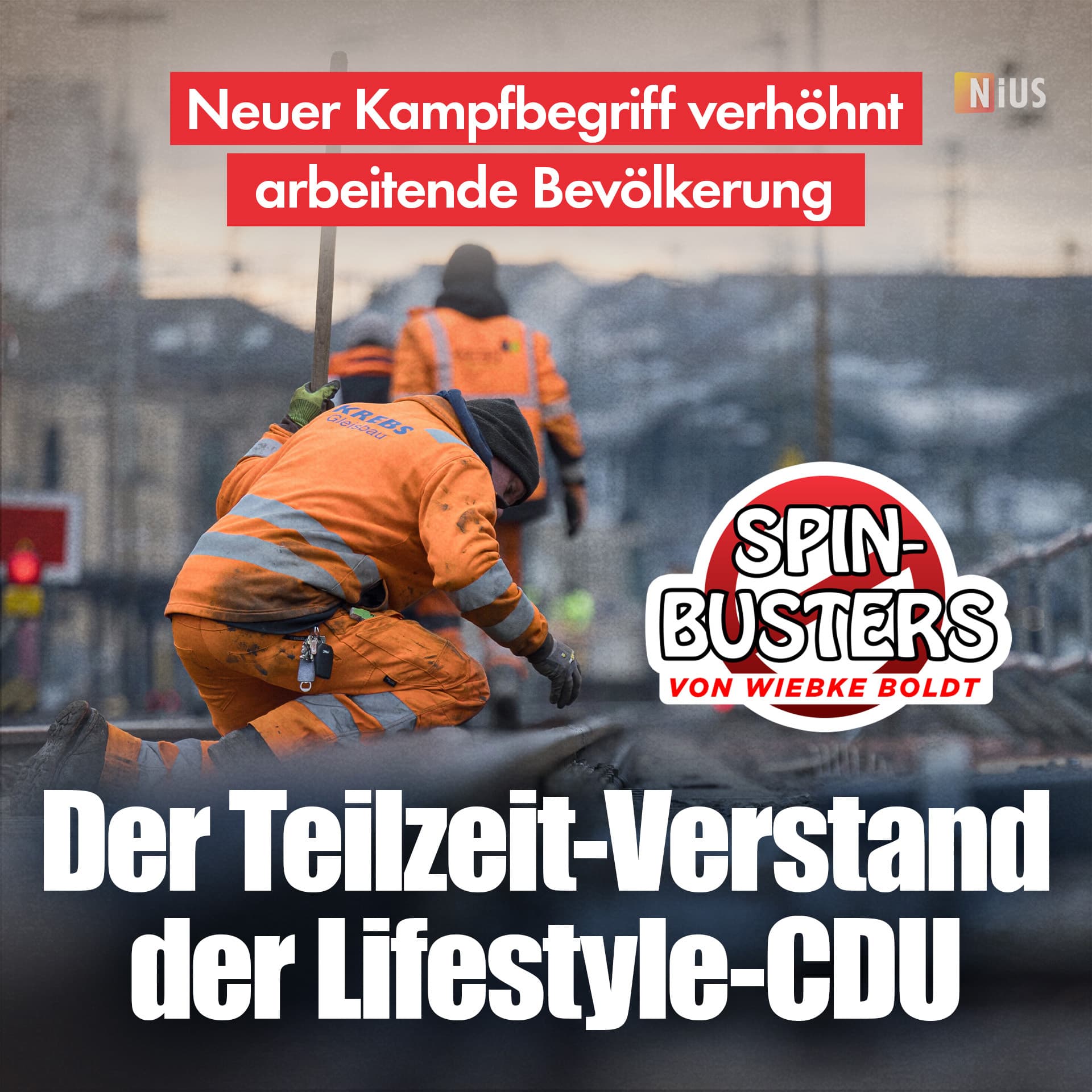 Neuer Kampfbegriff verhöhnt arbeitende Bevölkerung: Der Teilzeit-Verstand der Lifestyle-CDU