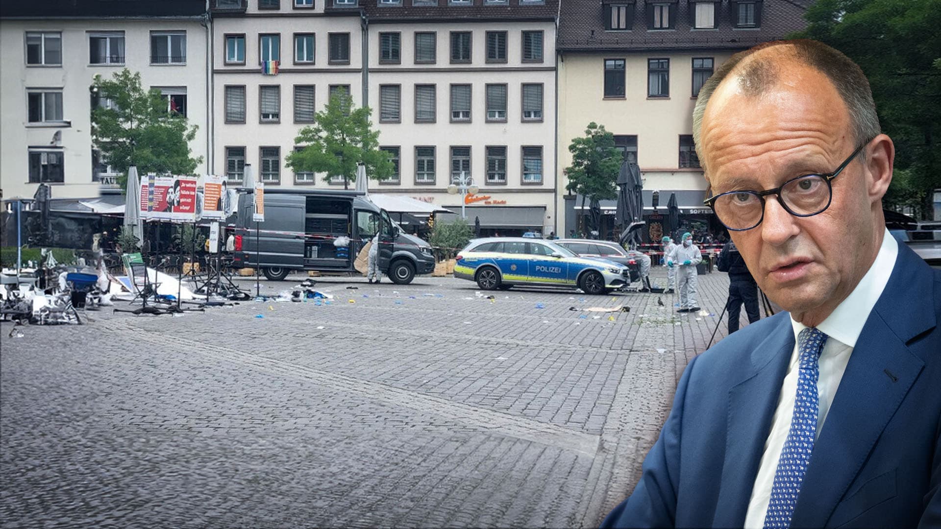 Reaktionen auf den Anschlag von Mannheim: „Das ist Terror!“