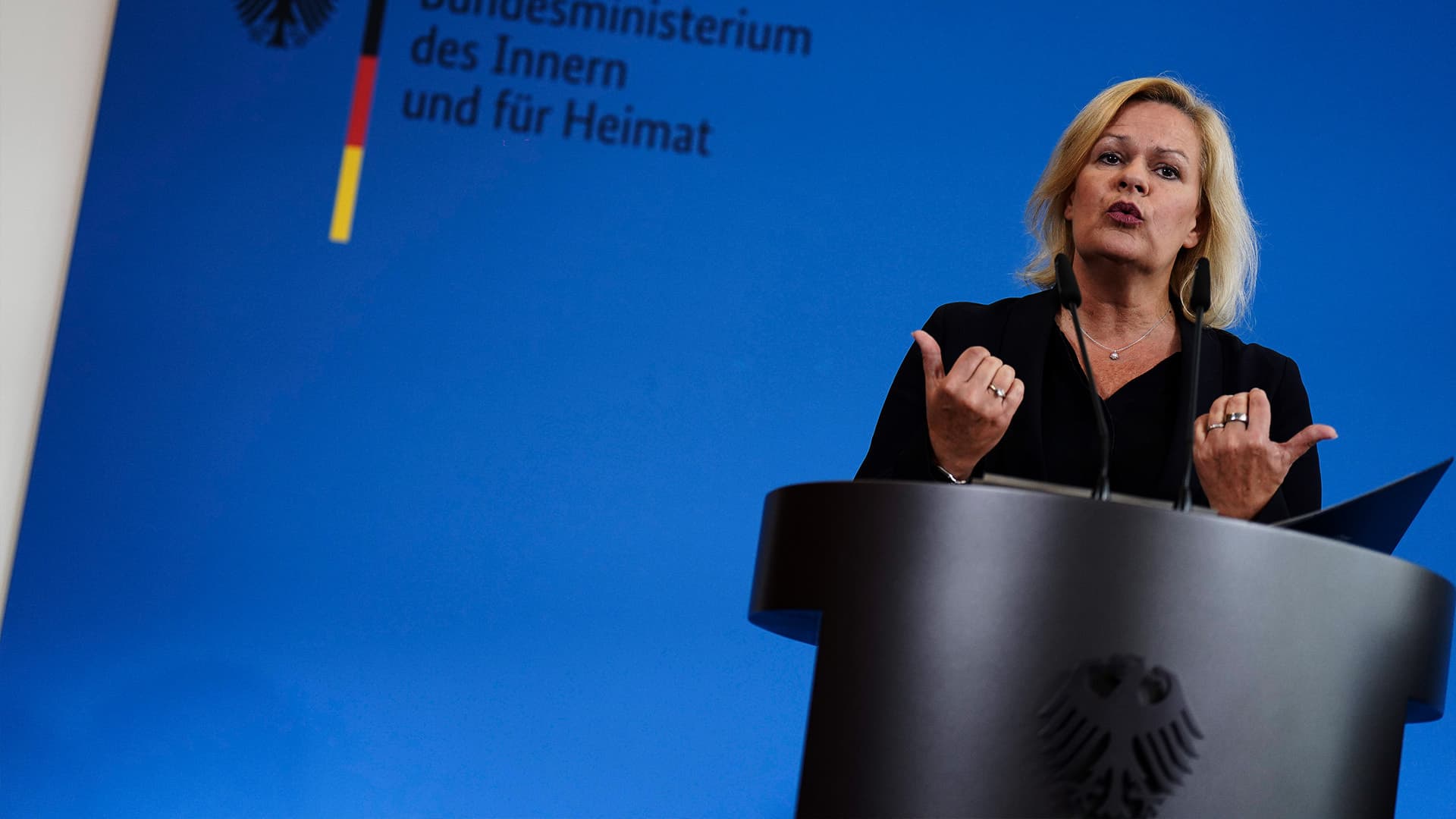 Faesers nächste Falschaussage: So täuscht die Ministerin uns über den Grenzschutz