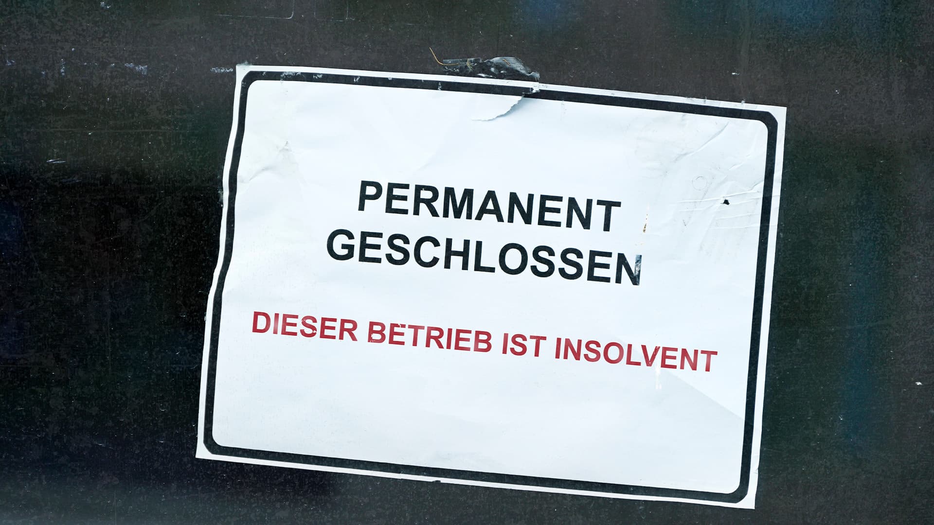 Neue verheerende Zahlen: Eine Konkurswelle rollt durch Deutschland
