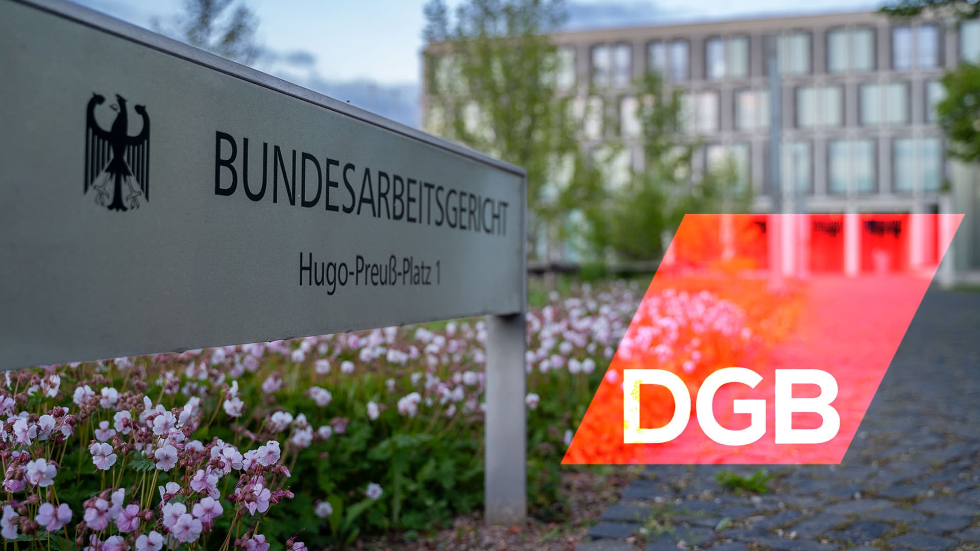 Bundesarbeitsgericht: 80 Prozent der ehrenamtlichen Arbeitnehmer-Richter kommen vom DGB