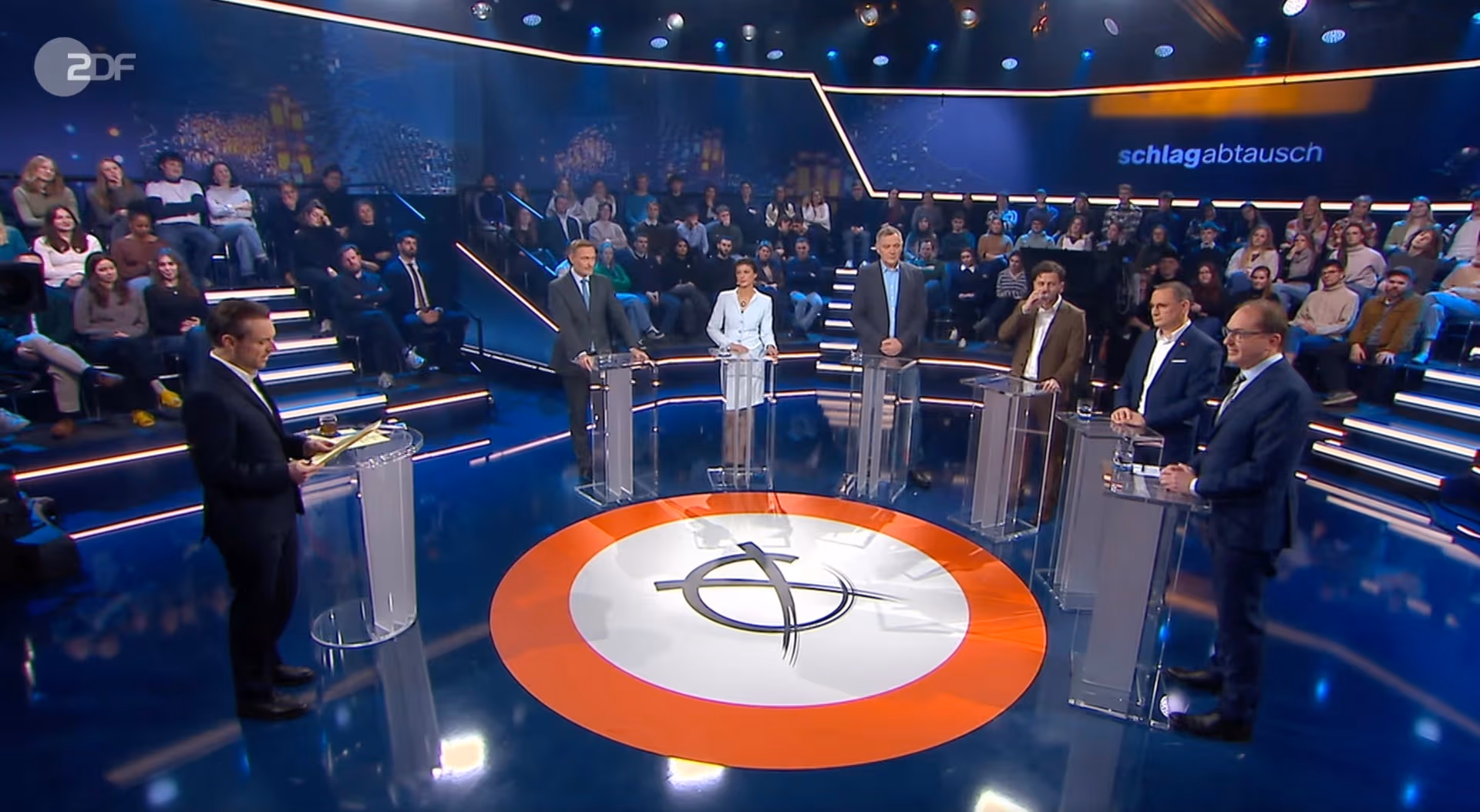 Applaus-Skandal beim „Schlagabtausch“: ZDF setzt linke Studenten ins Publikum