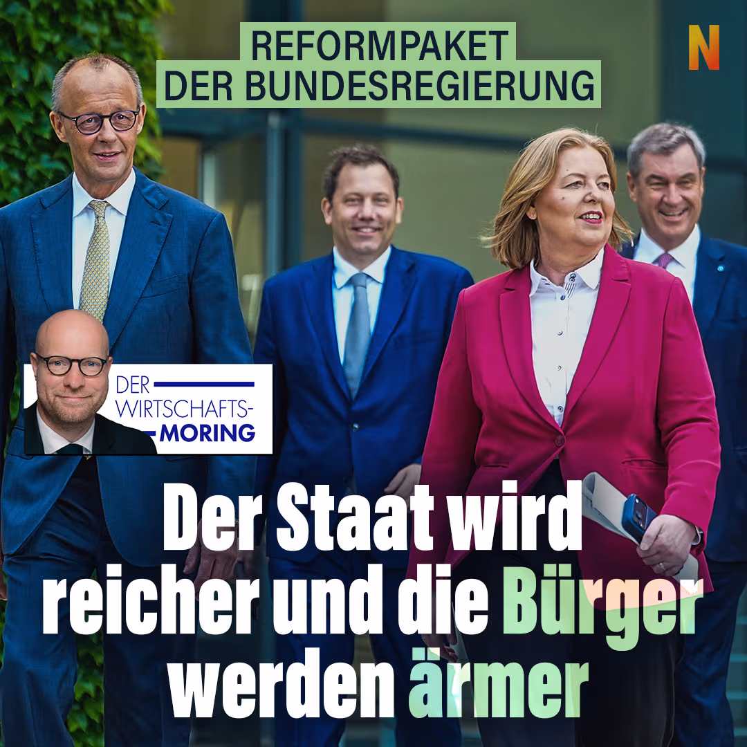 Der Staat wird reicher und die Bürger werden ärmer