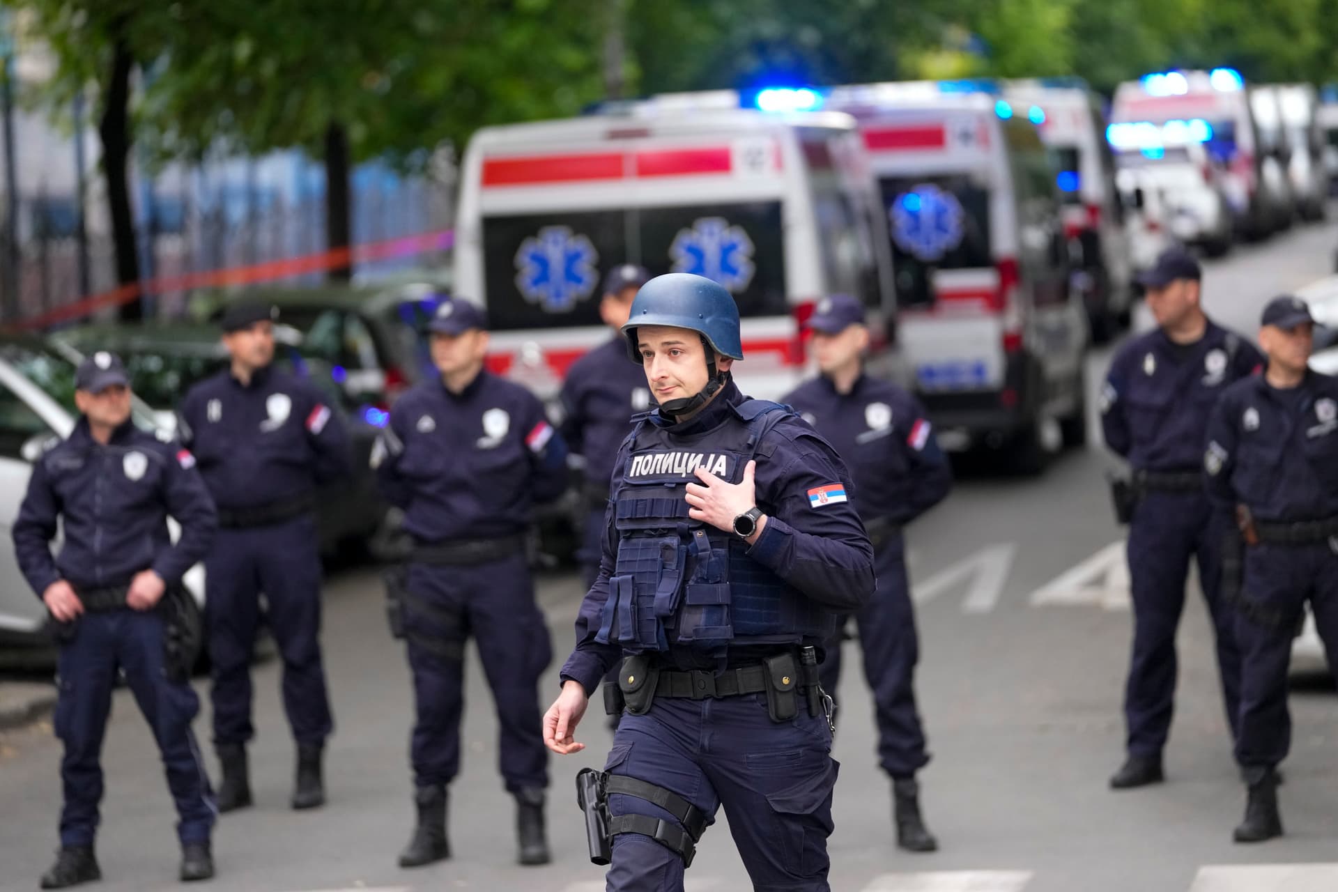 14-Jähriger Täter: Amoklauf an Schule in Belgrad