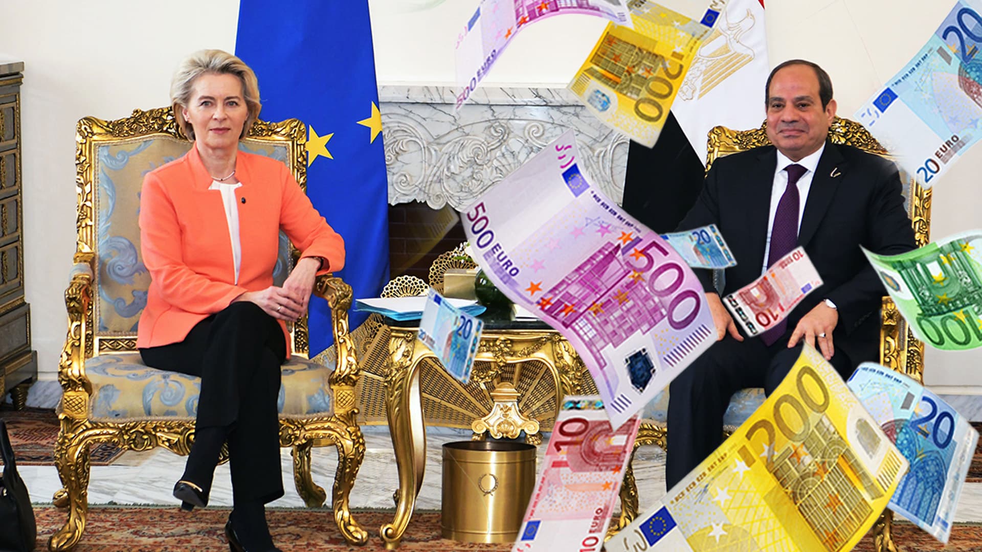 Migrationssteuerung im Mittelmeer: Ägypten-Präsident kassiert 7,4 Milliarden Euro von der EU – und macht dafür nichts!