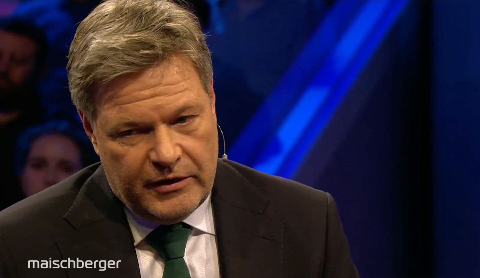 Habeck bei Maischberger: Der Stammelkandidat
