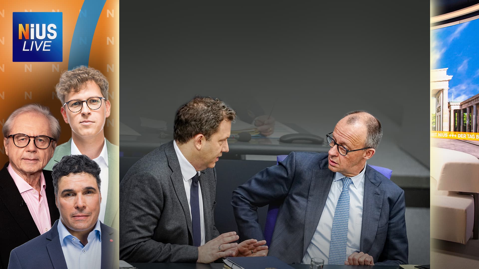 Das war NIUS Live! Der Merz-Befehl: Mit der SPD in den Untergang