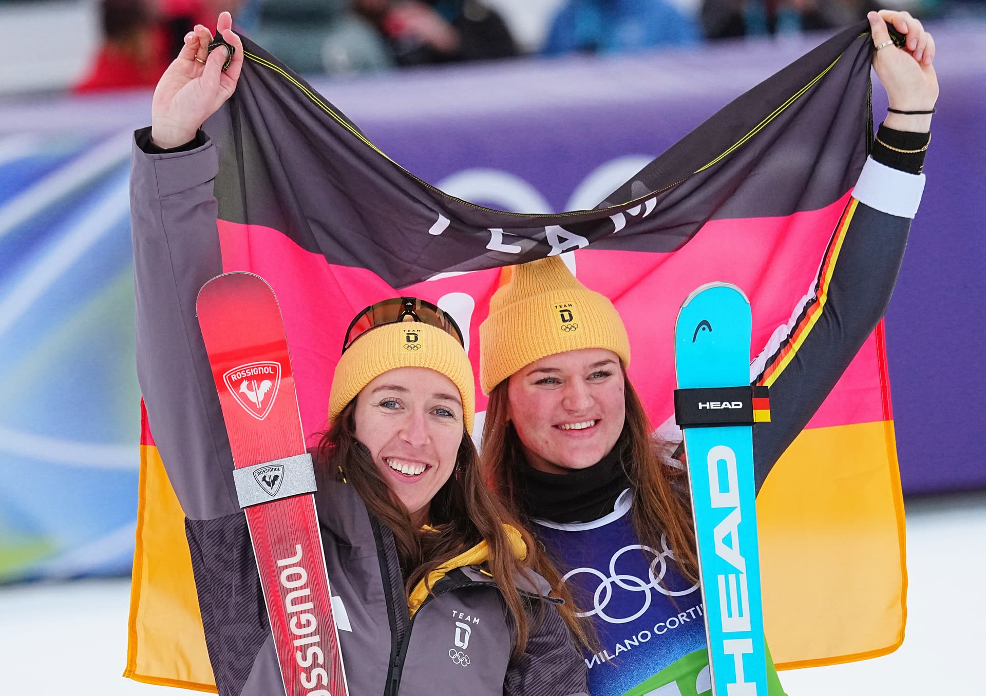 Skirennen: Deutsches Duo holt Silber in Team-Kombination
