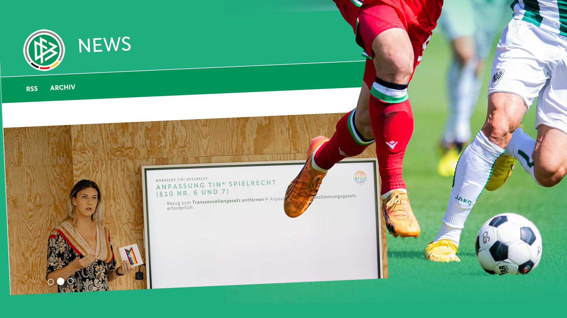 Trans-Workshop beim DFB: So dürfen ab der Saison 2025/26 Männer in allen Frauenmannschaften mitspielen