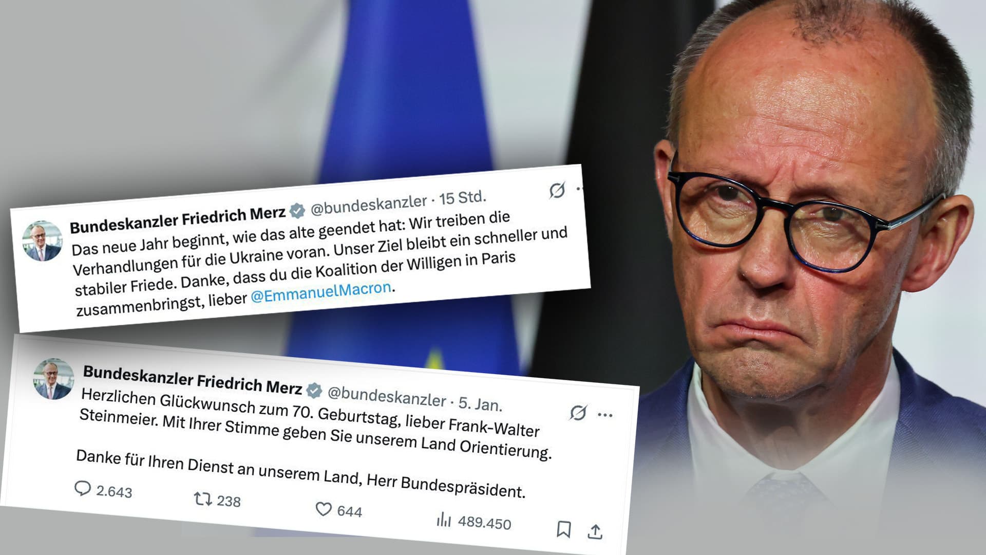 Seit 100 Stunden schweigt der Kanzler zum linksextremen Terror von Berlin