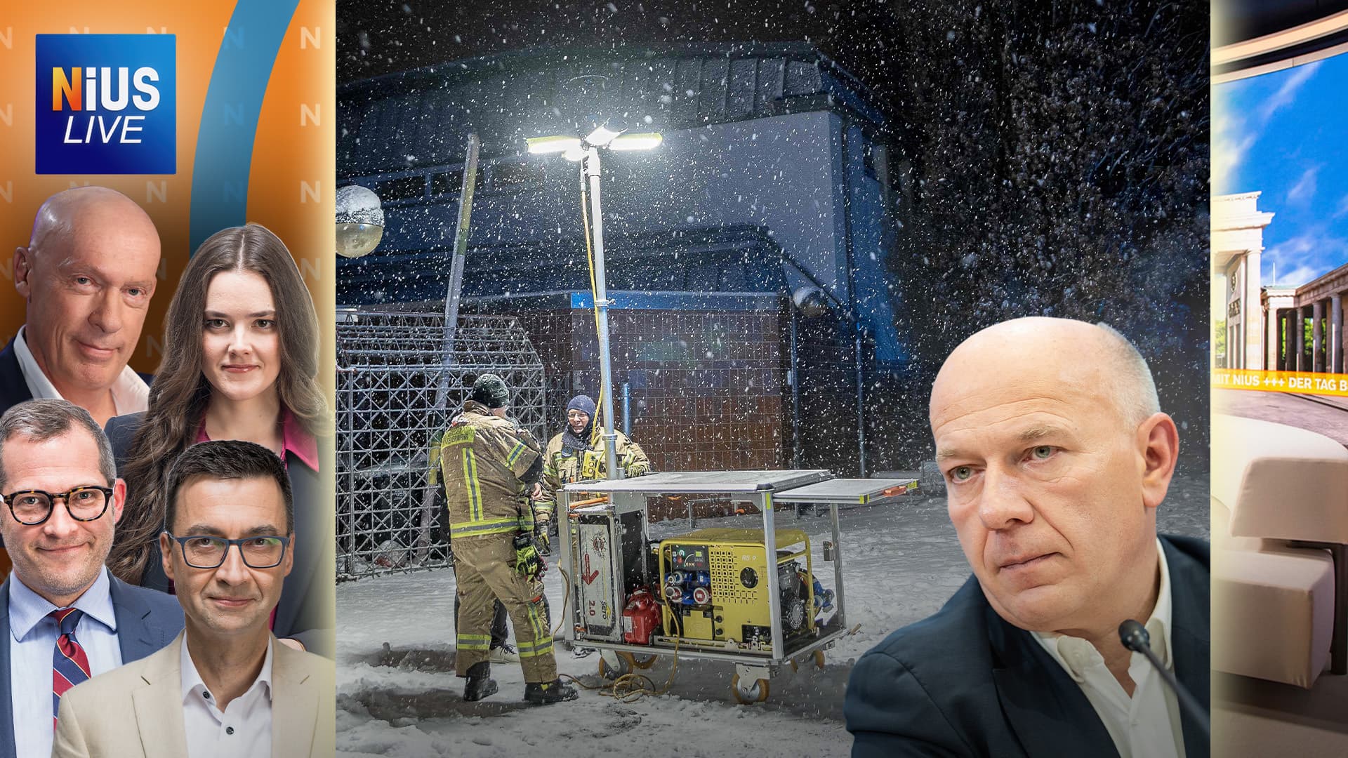 Das war NIUS Live am Dienstag! Nach Blackout in Berlin: Explosionsgefahr bei Hunderten Wärmepumpen