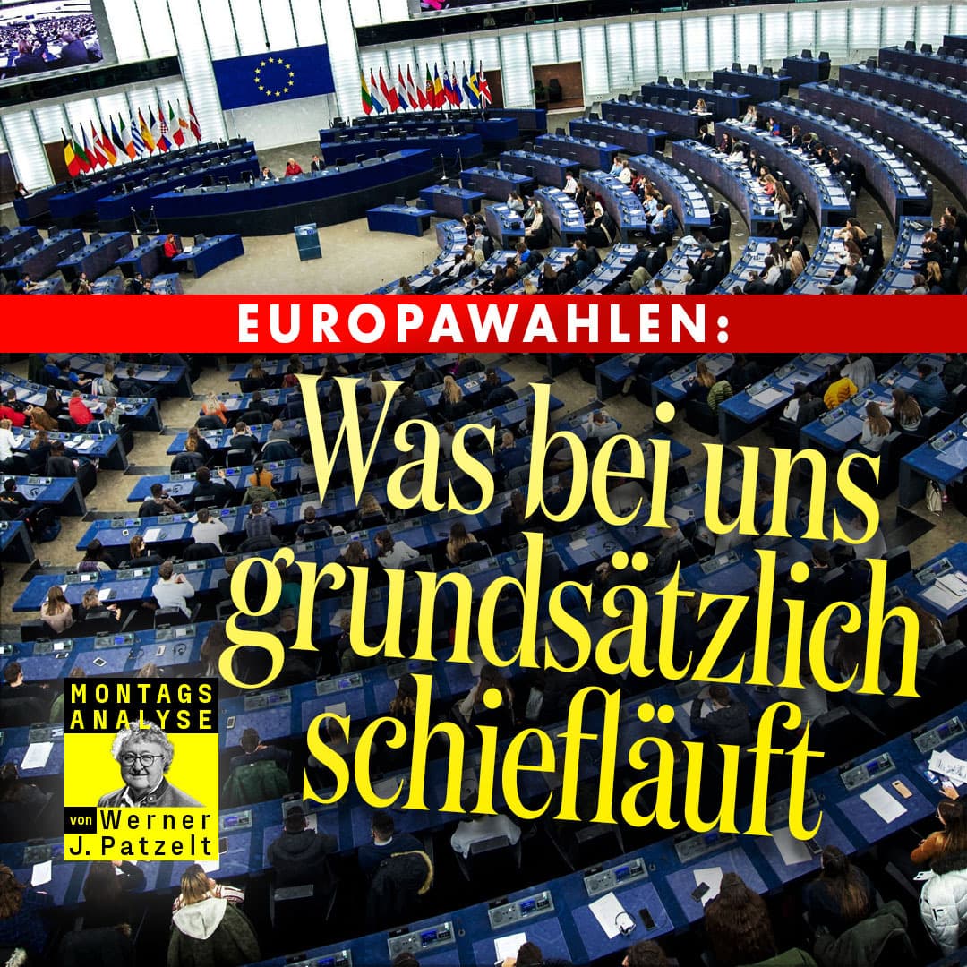 Europawahlen: Was bei uns grundsätzlich schiefläuft