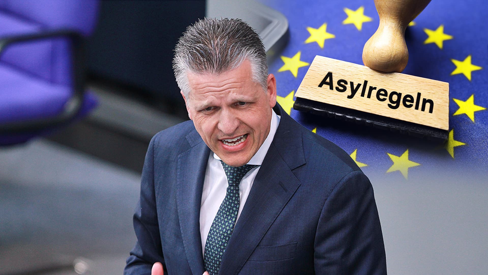 Unions-Geschäftsführer Frei fordert knallhart: „Wir dürfen es nicht länger hinnehmen, dass kriminelle Banden darüber entscheiden, wer den Weg nach Europa findet.“