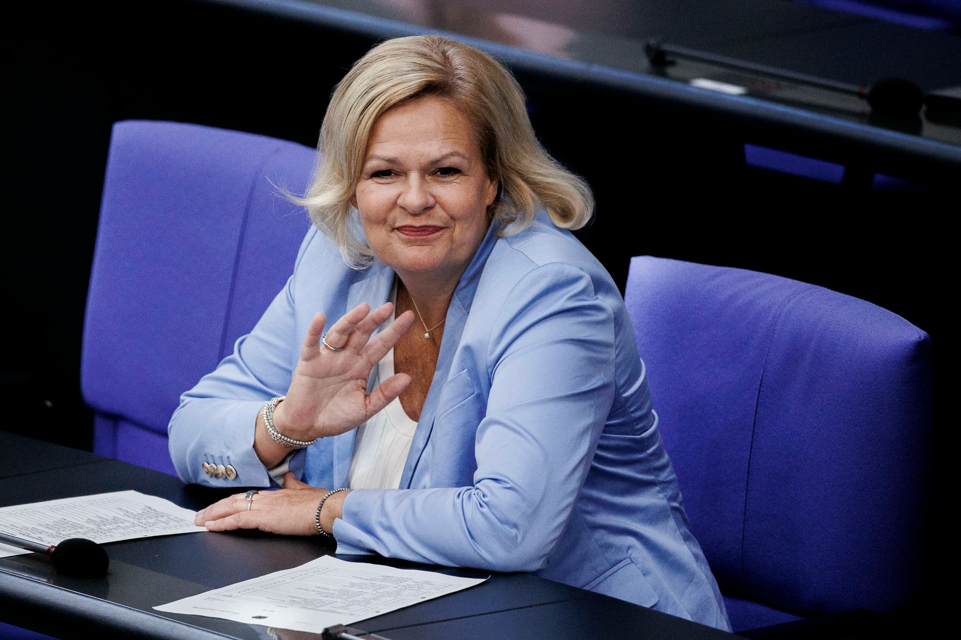 Schönbohm-Affäre: Faeser widerspricht sich im Bundestag selbst