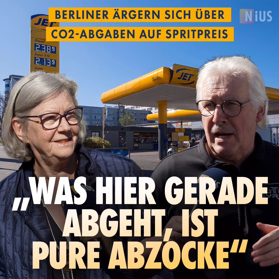 Berliner ärgern sich über CO2-Abgaben auf Spritpreis: „Was hier gerade abgeht, ist pure Abzocke“