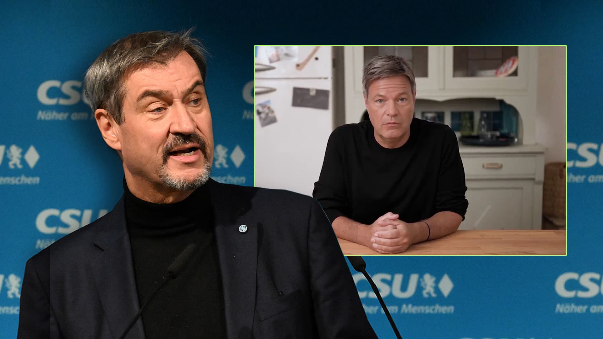 Söder-Klartext zu Habecks Kanzlerkandidatur: „Verhöhnung der Wählerinnen und Wähler“