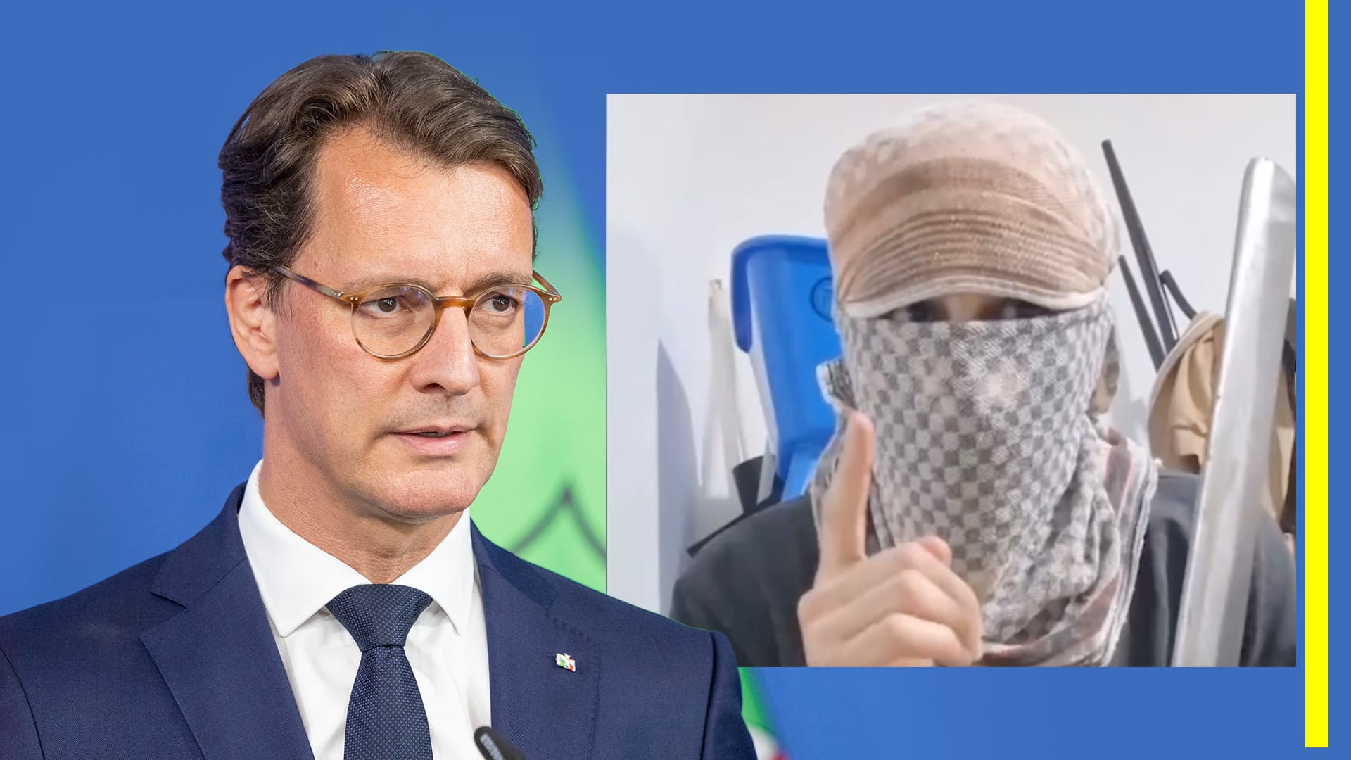 Wendehals Wüst: Nach Solingen markige Sprüche, vor einem Jahr ließ er das Abschieben abgelehnter Asyl-Bewerber wie Issa Al H. beenden
