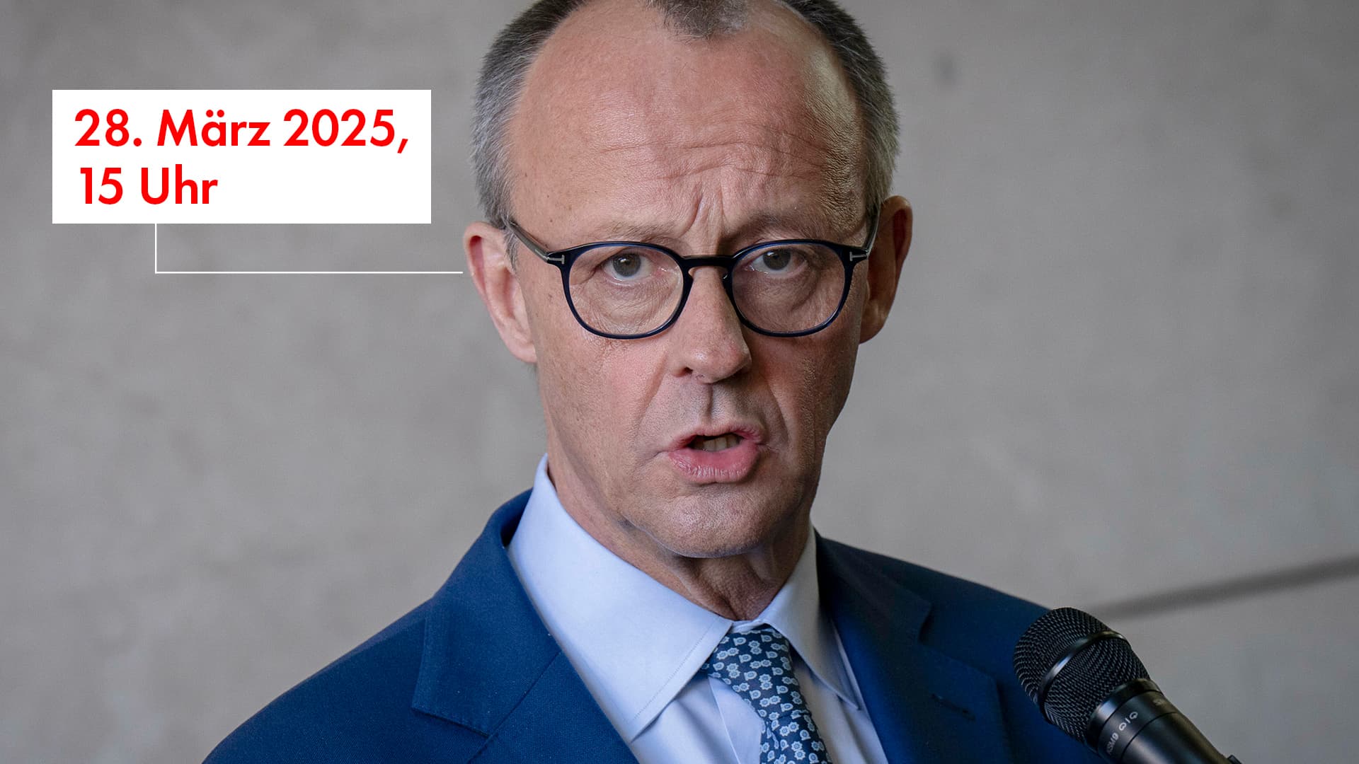 Das letzte Foto von Friedrich Merz ist 11 Tage alt ...