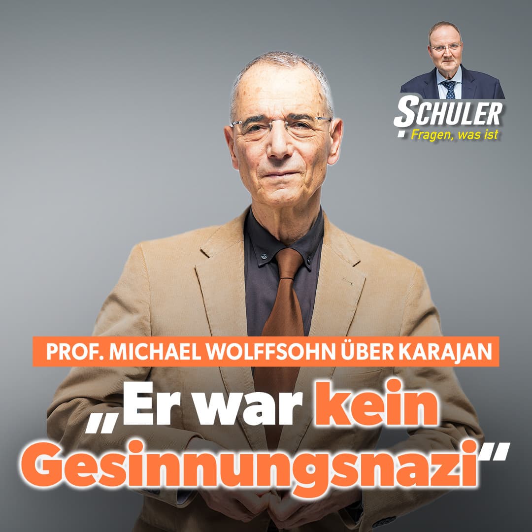 Prof. Michael Wolffsohn über Star-Dirigent Herbert von Karajan: „Er war kein Gesinnungsnazi“