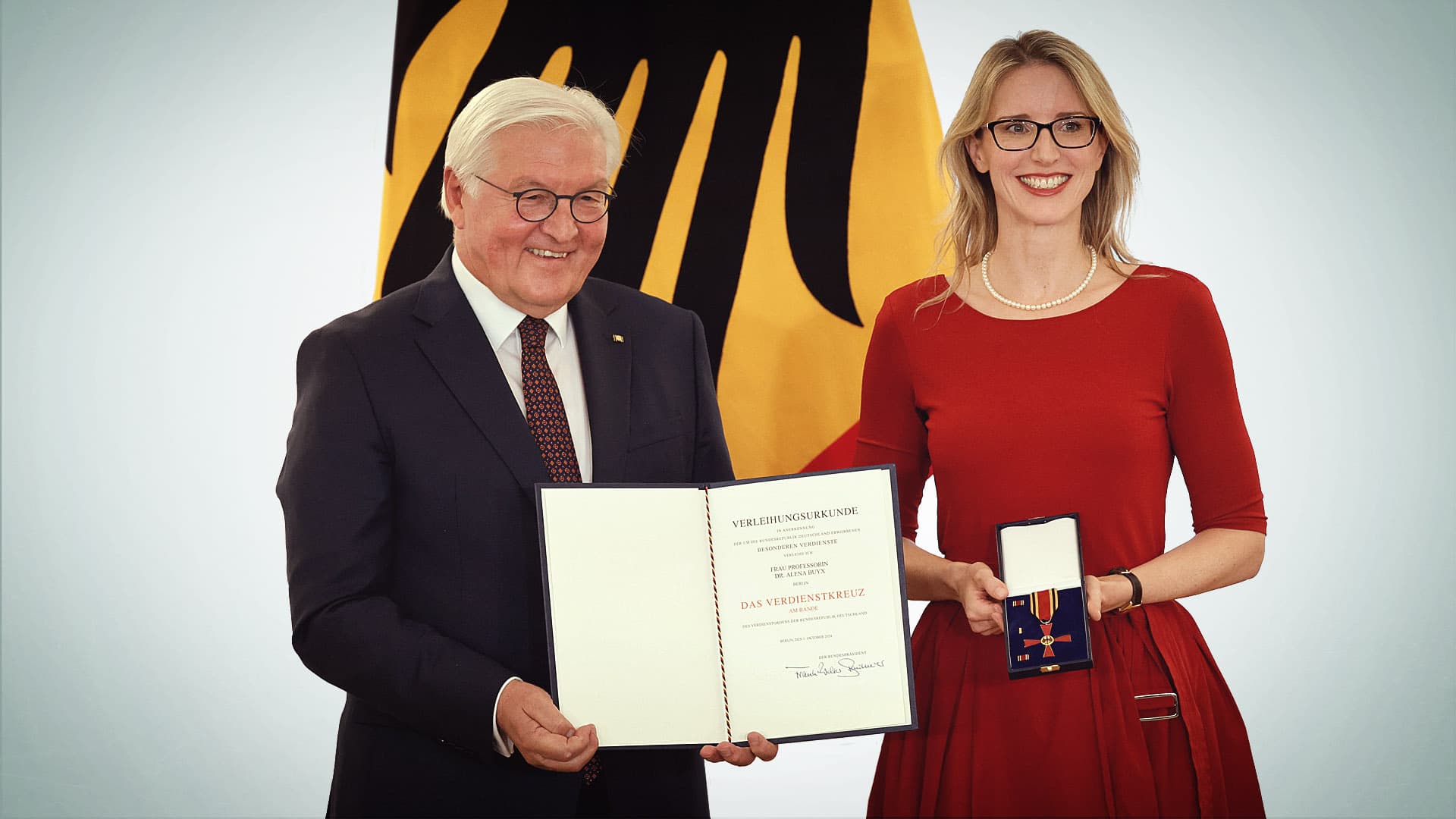 Alena Buyx hat das Bundesverdienstkreuz erhalten – trotz ihrer Falschbehauptungen