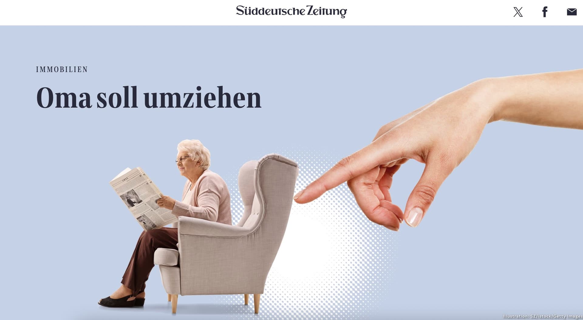SZ will, dass Senioren Wohnraum für Familien freigeben: „Das ist ein enteignungsgleicher Eingriff!“
