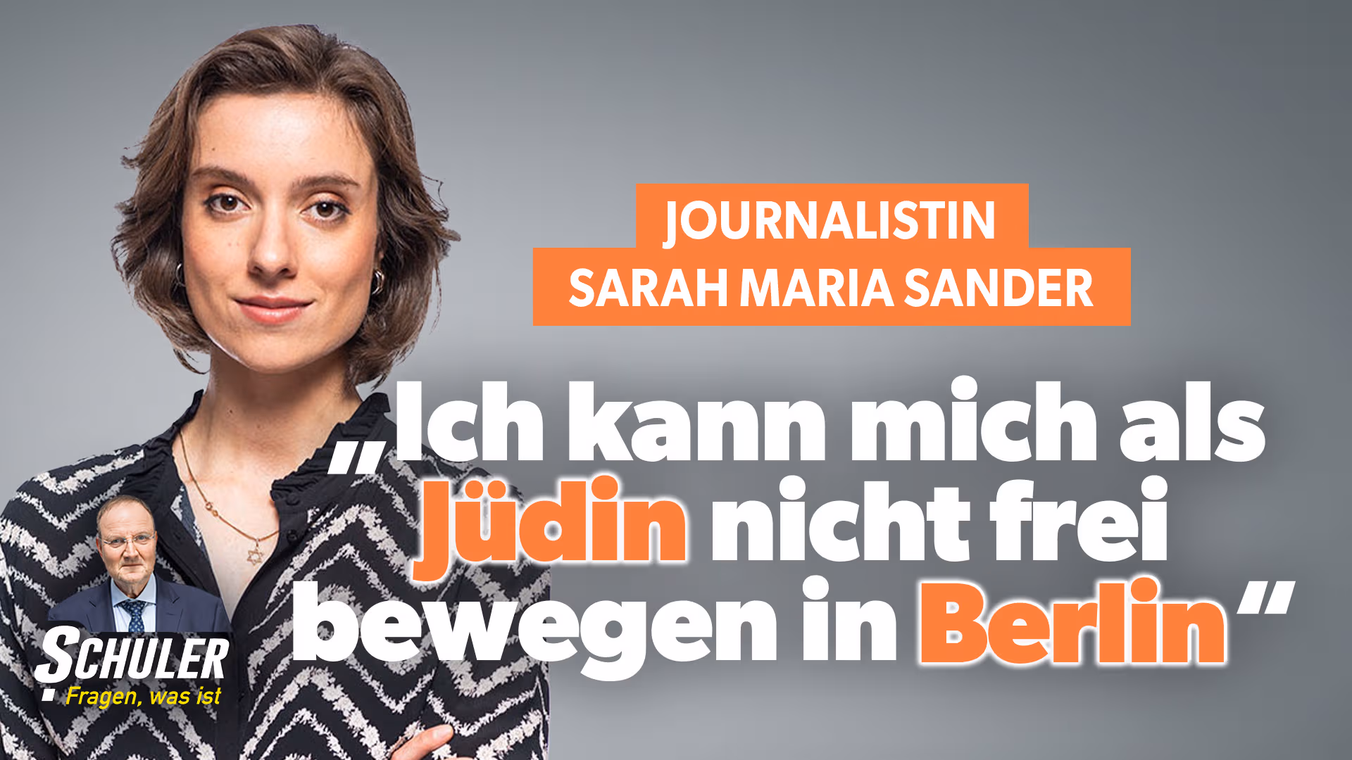 Journalistin Sarah Maria Sander: „Ich kann mich als Jüdin nicht frei bewegen in Berlin“